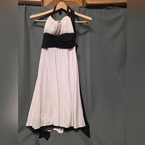 Speechless White & Black Dress, Size Medium